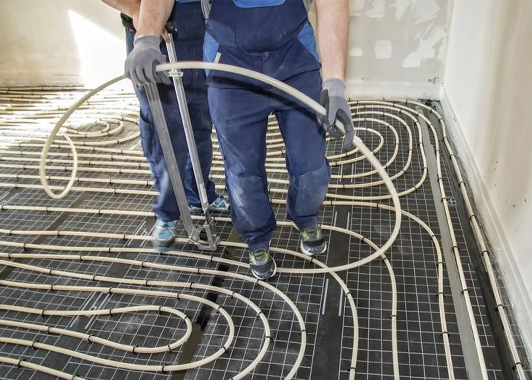 گرمایش از کف الکتریکی یا برقی 3 گرمایش از کف آبی